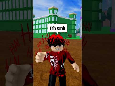 UNLIIMTED IQ vs UNLIMITED MONEY in Blox Fruits! #shorts