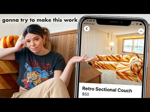 will i regret this old sofa I thrifted?