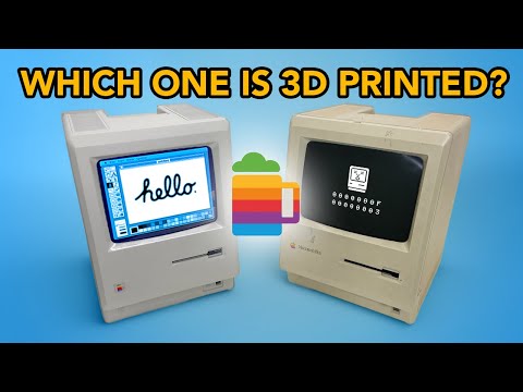 3D Printed Apple Macintosh - The Brewintosh