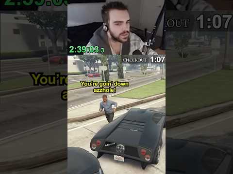 Unexpected NPC Revenge In GTA 5 Speedrunning - DarkViperAU