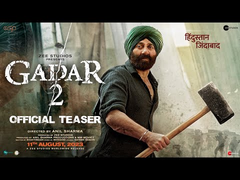 Gadar 2 Teaser | In Cinemas 11th August | Sunny Deol | Ameesha Patel | Anil Sharma