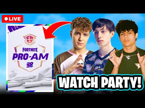 WATCHING THE FNCS PRO-AM (Clix, Lacy, Peterbot, SypherPK) 🏆