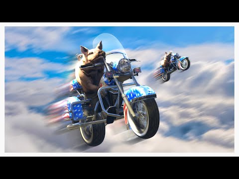 This Modded GTA 5 Video is Hog Wild