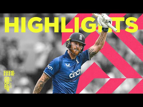 Stokes Bludgeons Record 182! | Highlights - England v New Zealand | 3rd Men&#039;s Metro Bank ODI 2023