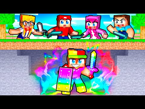 HUNTERS vs OP SPEEDRUNNER in Minecraft!