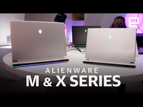 Dell Alienware M series (m18 &amp; m16) and X series (x16 &amp; x14) first look at CES 2023