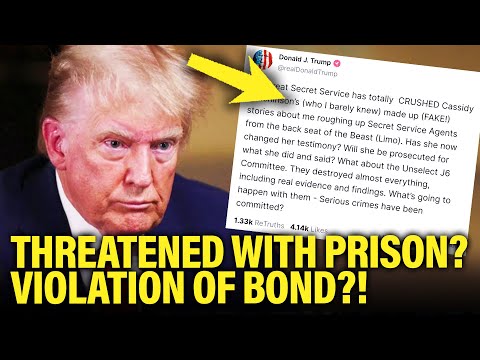 PANICKED Trump ATTACKS Witness in Federal Criminal Case