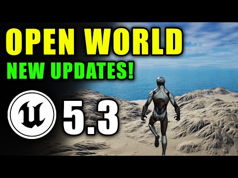 Unreal Engine 5.3 - New World Building Tools