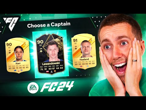 MY FIRST EVER EA FC 24 DRAFT!