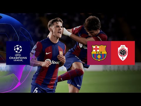 HIGHLIGHTS | Barcelona vs. Royal Antwerp (UEFA Champions League 2023-24 Group Stage Matchday 1)