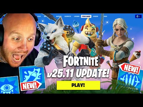 FORTNITE UPDATE TODAY! NEW AUGMENT/WEAPON!