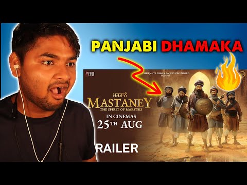 MASTANEY Trailer REVIEW | Mastaney Hindi Trailer Reaction | MASTANEY PUBNJABI MOVIE TRAILER |
