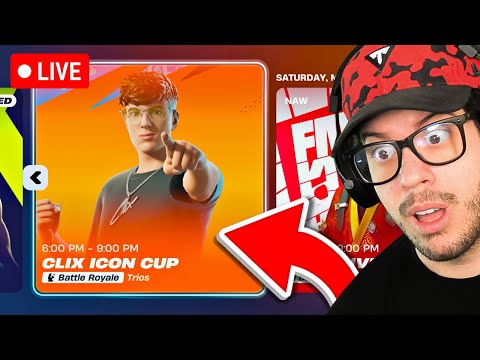 Unlocking NEW ICON SKIN *CLIX* EARLY in Fortnite!