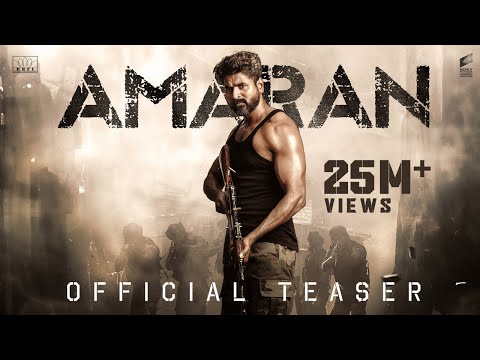 AMARAN TEASER | Ulaganayagan Kamal Haasan | Sivakarthikeyan | Rajkumar | GV Prakash | R. Mahendran