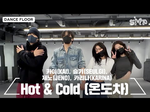 KAI, SEULGI, JENO, KARINA &#039;Hot &amp; Cold (온도차)&#039; Dance Practice
