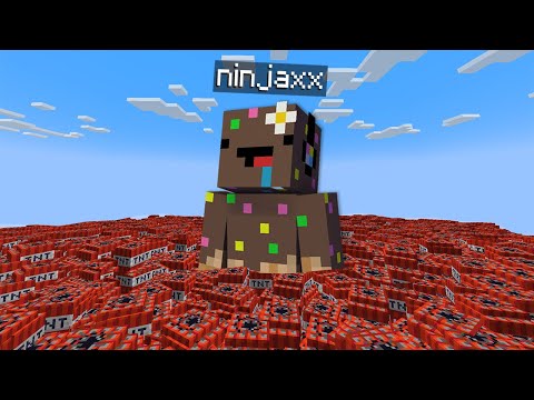 Ce Mod me permet de transformer le monde en TNT..