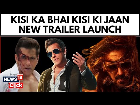 Salman Khan New Movie Trailer | Kisika Bhai Kisiki Jaan Trailer Launch | Pooja Hegde | News18
