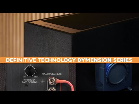 Definitive Technology Dymension Loudspeakers Overview &amp; Listening Impressions