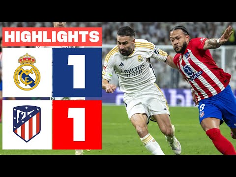 REAL MADRID 1 - 1 ATLÉTICO DE MADRID | RESUMEN LALIGA EA SPORTS