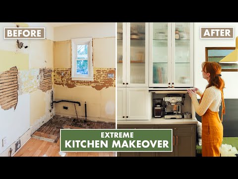 COMPLETE EXTREME KITCHEN MAKEOVER (WITH REVEAL!!)