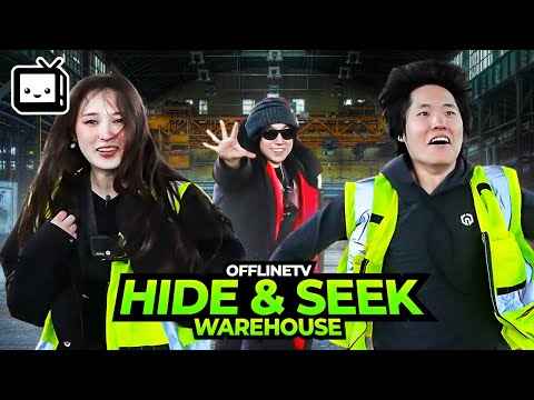 OFFLINETV WAREHOUSE HIDE AND SEEK VS QUACKITY