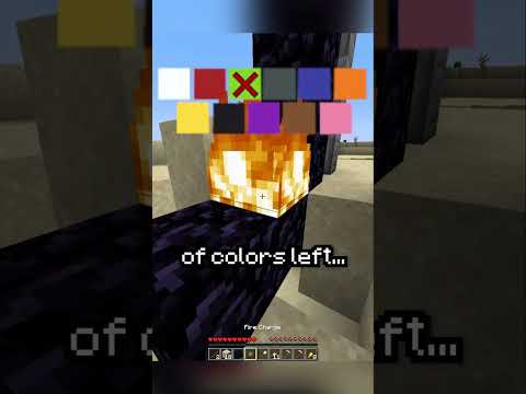Minecraft, But YOU Control The Colors...