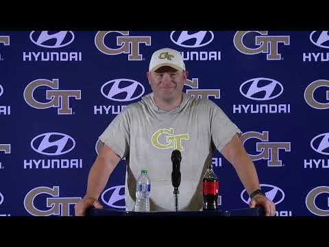 GT Football: Coach Key Weekly Media Availability