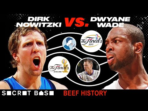 Dirk Nowitzki and Dwyane Wade&#039;s rivalry became beef thanks to fouls, mean quotes, and fake coughing