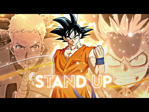 Stand Up - Mixed Anime Badass - [AMV/EDIT] - Alight Motion !