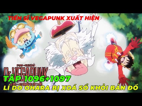 REVIEW ONE PIECE TẬP 1096+1097 l CUỘC TRÒ CHUYỆN VỚI SHAKA I TIẾN SĨ VEGAPUNK BẢN GỐC LỘ DIỆN I