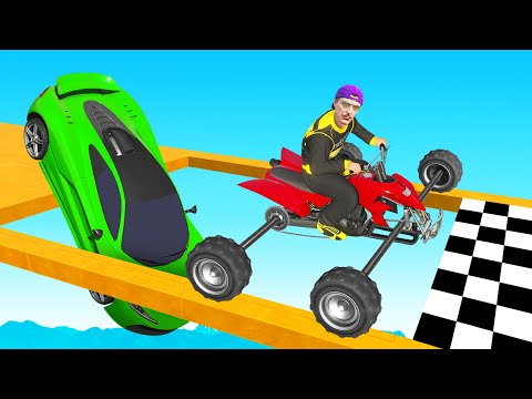 The WEIRDEST 1v1 Race vs Jelly! (GTA 5)