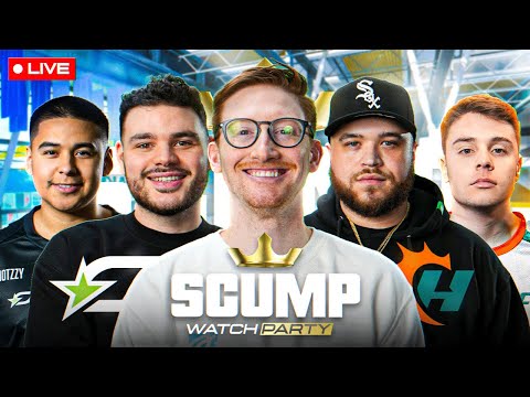 SCUMP WATCH PARTY LIVE AT CDL MAJOR 1!! OpTic TEXAS VS MIAMI HERETICS!!