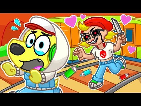 SCARY SUBWAY SURFERS CHAPTER 2! CRAZY GF, Skibidi ENDING &amp; More!