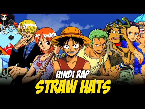 Straw Hat Pirates Hindi Rap By Dikz | Hindi Anime Rap | One Piece AMV | Prod. By @devenrasalbeats
