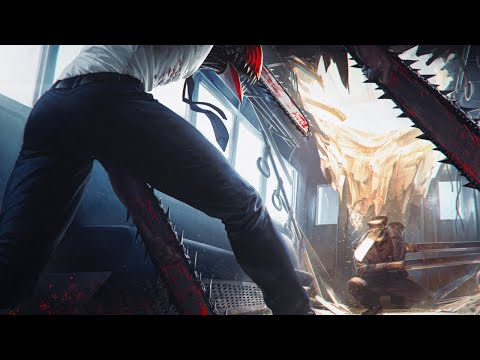 Chainsaw Man Opening but its Denji vs. Katana Man AMV - [4k UHD]
