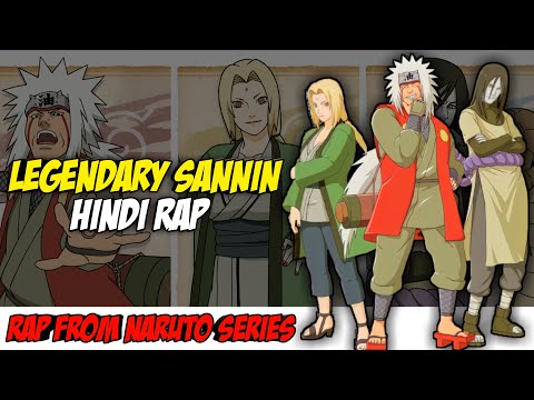 Legendary Sannin Hindi Rap By Dikz | Hindi Anime Rap | Naruto Rap AMV | Prod. By Pendo46
