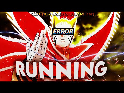 Naruto &quot;BADASS&quot; - Running [Edit/ AMV]! REMAKE @XenozEdit