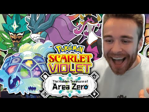 NEW POKEMON SCARLET &amp; VIOLET DLC REACTION! THE TEAL MASK &amp; INDIGO DISK! Pokemon Presents 2023!