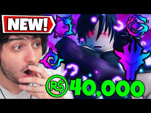 I Spent $40,000 ROBUX getting 0.1% Toji in Anime Vanguards Roblox