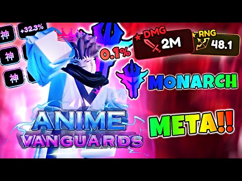 Monarch Sukuna Is BROKEN!!! Anime Vanguards Showcase!