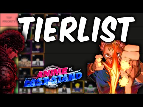 Anime Last Stand Release TIERLIST - Who You Should SUMMON FOR?