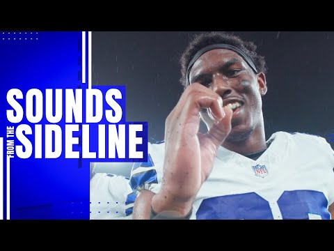 Sounds from the Sideline | #DALvsNYG | Dallas Cowboys 2023