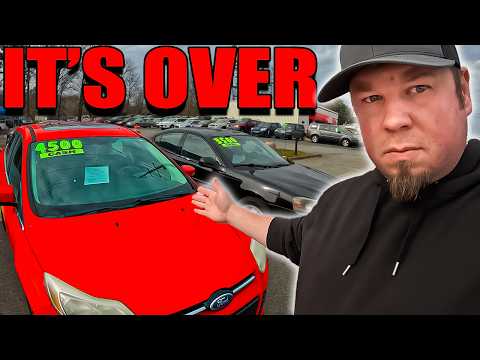 Has The GREATEST Car Market Crash EVER Started?