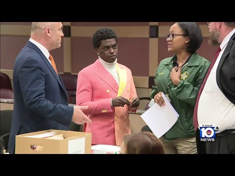 Kodak Black appears in Broward County court after failing drug test