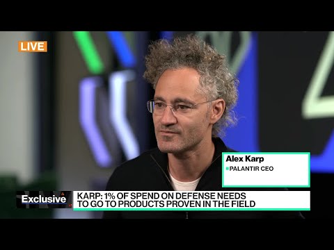 Palantir CEO: Not Sure We Should Sell Our AI to Some Clients