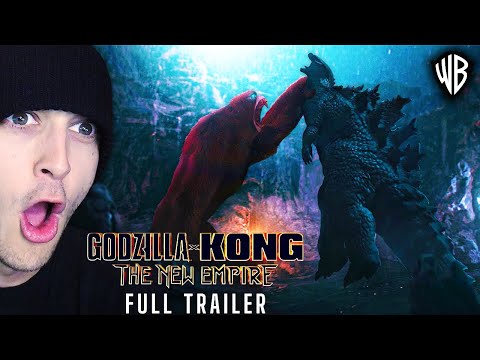 GODZILLA x KONG 2 the MOVIE TRAILER (Reaction)