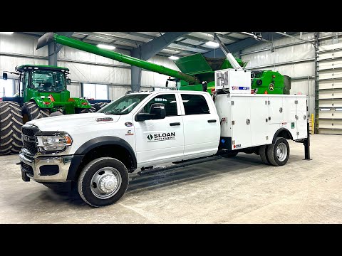 I got a new service truck! 2023 Ram 5500 with a Stellar T-Max service body.