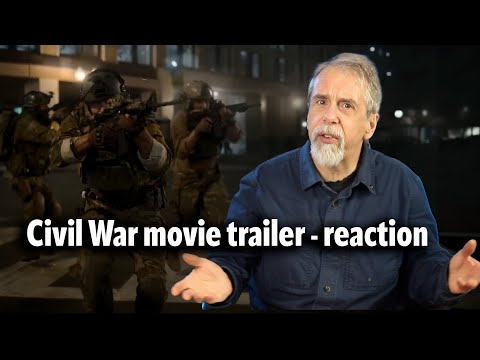 Civil War movie trailer - Mallen reacts