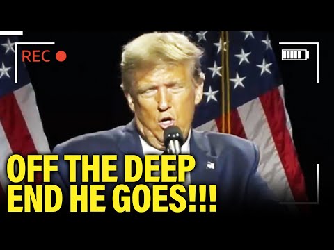 Trump LOSES HIS MIND on Stage in Pennsylvania on LIVE TV
