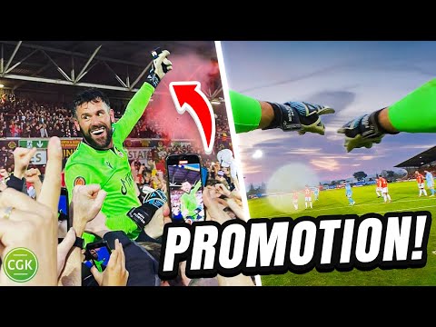 THE CHAMPIONS! Pitch Invasion &amp; Chest Cam!